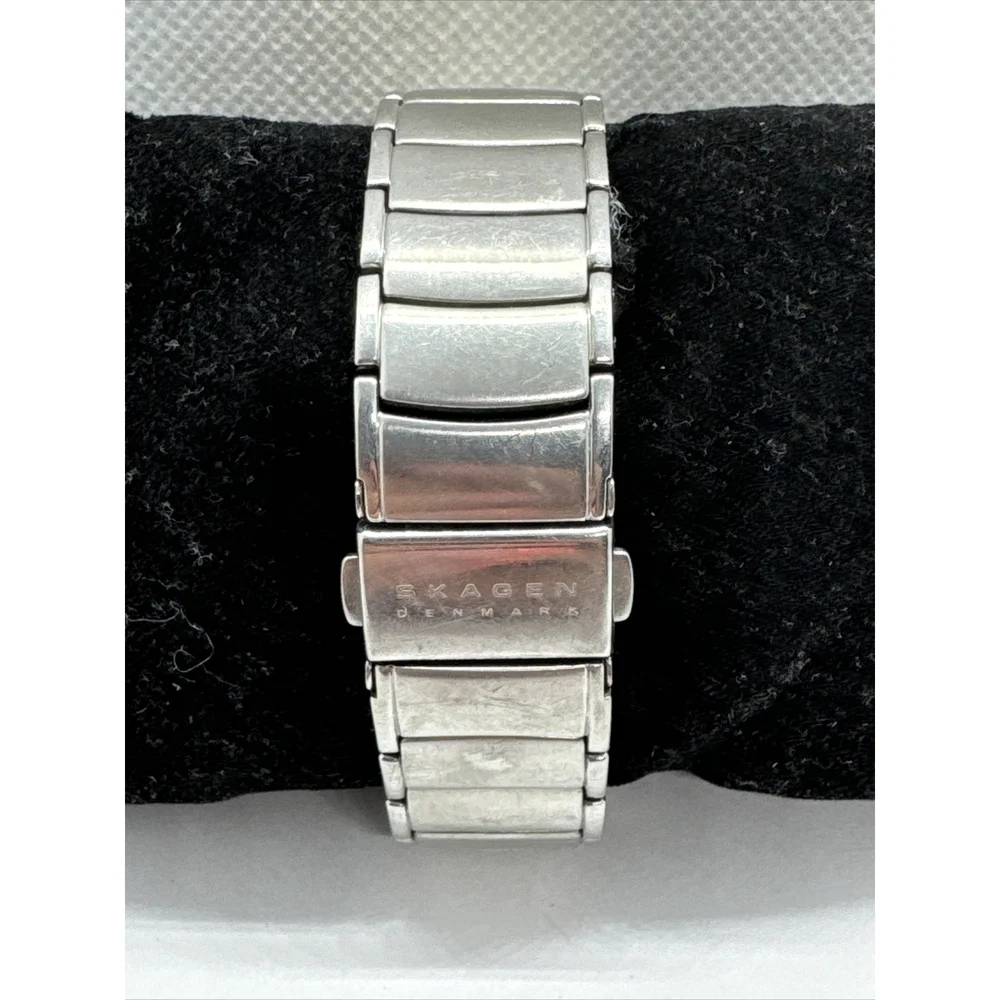 Skagen 380SSX Women's Silver Stainless Steel Analog Dial Quartz Watch AEA278
